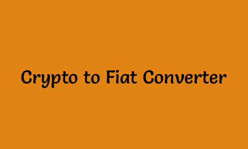 Crypto Calculator